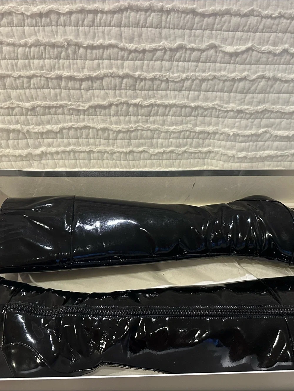 Brian Atwood Tall Black Boots Size 7